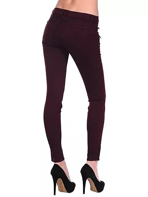 J Brand 812-Zoey Triple Zip Skinny Women Jeans  In Lava Size 25 NWOT $225 • $29.99