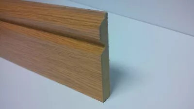 Skirting And Architrave Boards  MDF  Oak Foil  Torus  92 X 15 X 2400mm • £5.99