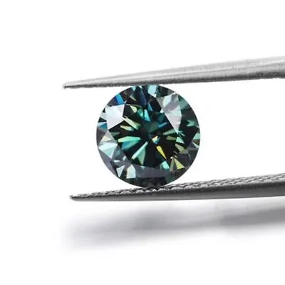 1 Ct Loose Diamond Green Color Round D Grade Certified Stone VSS1 Gemstone • £36.88