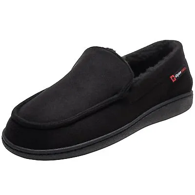 Alpine Swiss Oslo Mens Moccasin Slippers Warm Shearling Comfortable House Shoes • $24.99