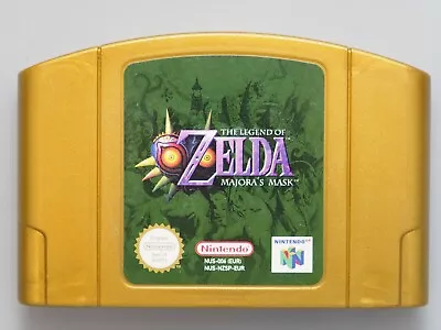 The Legend Of Zelda : Majora's Mask *100% GENUINE* PAL VGC N64 Nintendo • $149