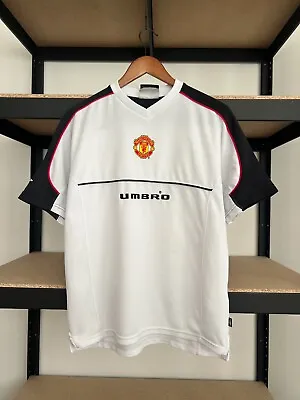 Manchester United Umbro 1998 1999 Training Kit Football Soccer Jersey • $55