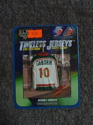 Timeless Collection Jerseys Magnet - Marian Gaborik #10 Minnesota Wild • $6.95