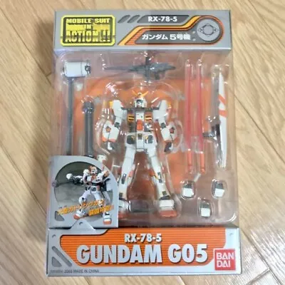 MSIA Gundam Side Story RX-78-5 Gundam G05 Action Figure BANDAI Unopened Japan • $58.49