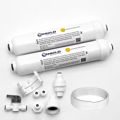 Fridge Water Filter Cartridge Plumbing HOSE FITTING KIT Samsung Westinghouse LG  • $39.95