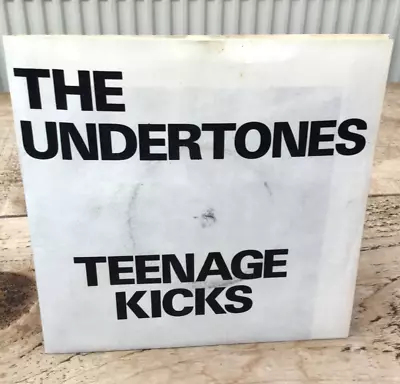 Undertones MEGA RARE Teenage Kicks Good Vibrations Issue Nr Mint GOT 4 A1 1978 • $197.30