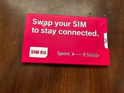 T-Mobile SIM Card Micro/Nano/Standard - Kit With SIM Tool - Brand New • $8.99