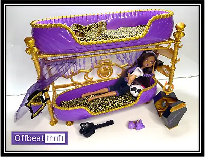 Monster High Clawdeen Wolf MH Dead Tired: Room To Howl 2011 COMPLETE • $159.99