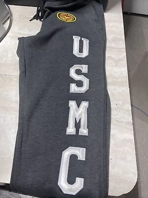 USMC Sweatpants Men’s L  Marines Pants Olive Grey Brand New • $34.99