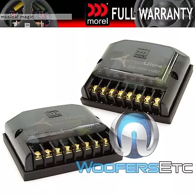 Morel Tempo Ultra Passive 2-way Crossovers For Mids & Tweeters Car Audio New • $149