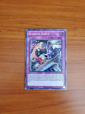 Revenge Rally - Yugioh Rise Of The Duelist Super Rare 1st Ed - ROTD-EN099 NM/MT • $1.95