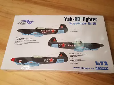 Alanger Yak-9B Fighter MISB 1/72 B5 • $12