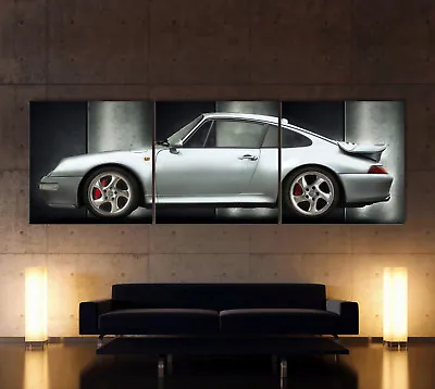 Porsche 911 993 Turbo Screen Picture CARRERA Pictures TARGA Art Print Sports Car • £169.52