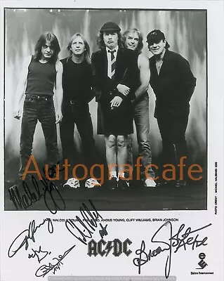 AC/DC 8 X 10 Inch Autographed Photo - High Quality Copy Of Original • £5.97