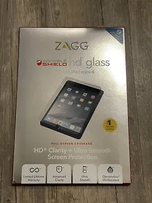 $20 • Buy ZAGG Invisible Shield - Hd Glass IPad Mini (4th & 5th Generations)