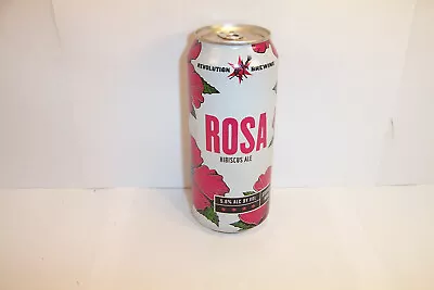 Rosa Hibiscus Ale   16oz   Micro   Revolution Brewing   Chicago IL   Bottom Open • $1.99