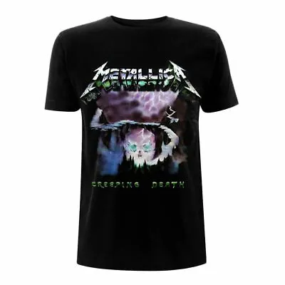 Official Metal Creeping Death Black Loose T-Shirt - Unisex Rock Music Merch Tee • £12.95