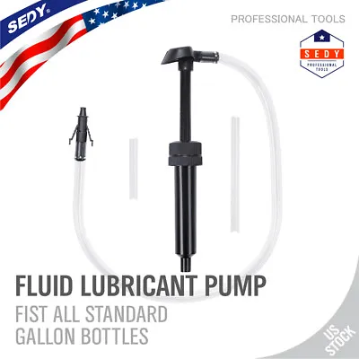 Universal Fluid Transfer Pump Dispensers Lubricant Fuel Petrol Syphon Extractor • $8.99