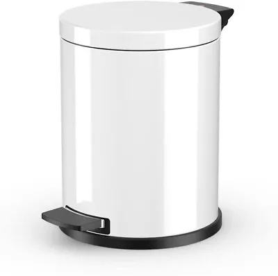 Bin Hailo Waste Bin Metal White 28 X 28 X 36 Cm • £27.99