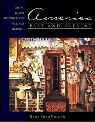 America Past And Present: Brief Edition Single Volume Fifth Edition • $21.86