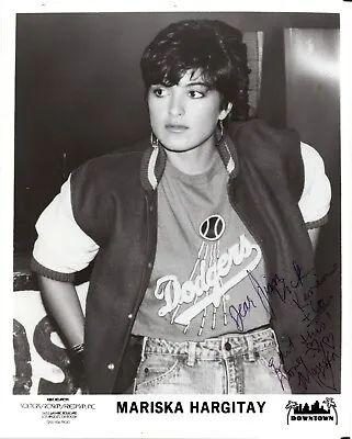 Rare Mariska Hargitay 1986 Inscribed Signed Photograph First TV Show Downtown • $144