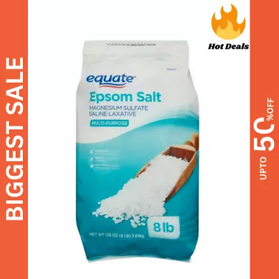 8lb Epsom Salt Magnesium Sulfate Unscented 128 Oz • $11.42