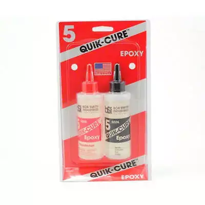 Bob Smith Industries QUICK-CURE 5 Minute Epoxy • $13.99