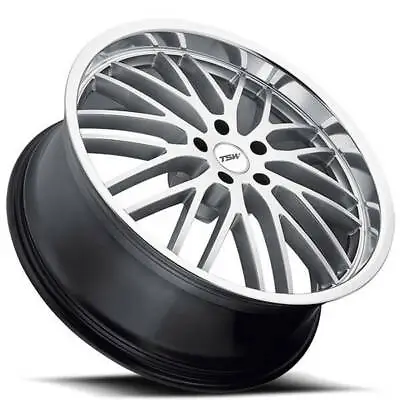 4ea 20  TSW Wheels Snetterton Hyper Silver Rims (S1) • $1620