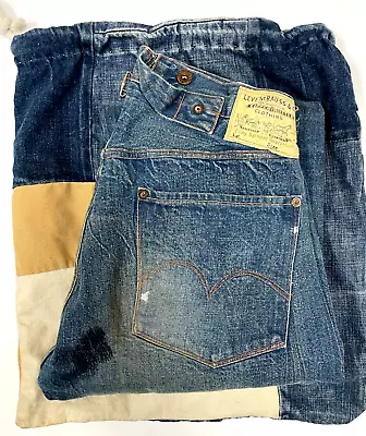 $199.99 • Buy Levis Vintage Clothing LVC Vault Piece 1915 201 Jeans Levi's USA #64  Denim Levi