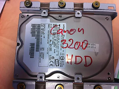 GENUINE CANON CLC IRC 3200 3220 2620 C-EXV8 Copier Hdd  Used  • £34.99