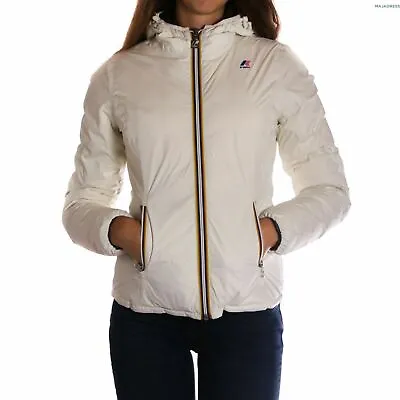 K-WAY Women's Down Jacket Reversible Lily Thermo Plus Double Art. K002II0 A/I • $325.96
