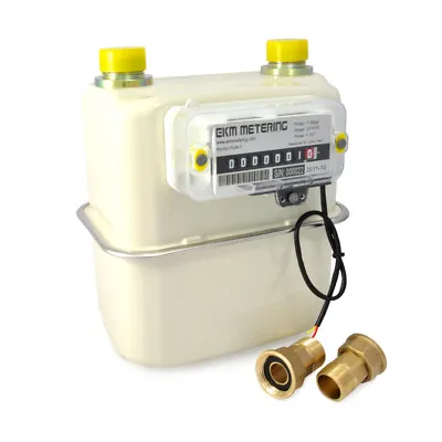 3/4  Pulse Output Gas Meter - Measure Natural Gas Propane LPG Use Remotely #40 • $110