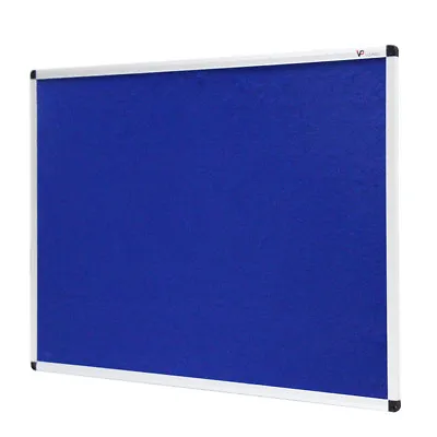 VIZ-PRO Cork Board Message Board Push Pin Board Office School Aluminium Frame  • $34.11