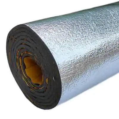 7mm Or 10mm Campervan SelfAdhesive Sound Deadening Insulation- 1m W X Variable L • £11