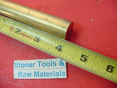 7/8  C360 BRASS SOLID ROUND ROD 4  Long New Lathe Bar Stock .875  H02 • $15.19