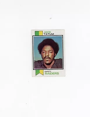 1973 Topps Football #288 Jack Tatum Rookie Ex/Mt/NM Nice Card • $19.99