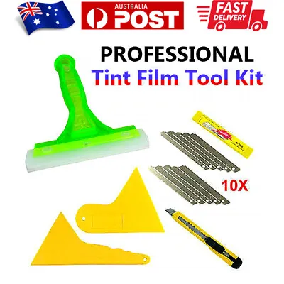 $12.35 • Buy 5 PCS Auto Window Tinting Tools Vinyl Wrap Film Application Squeegee Tools Kits