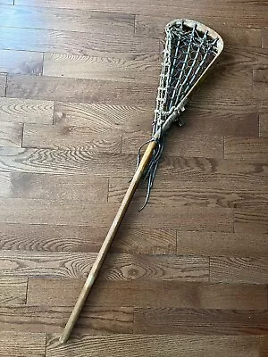 Vintage Wooden Lacrosse Stick - 45” • $93