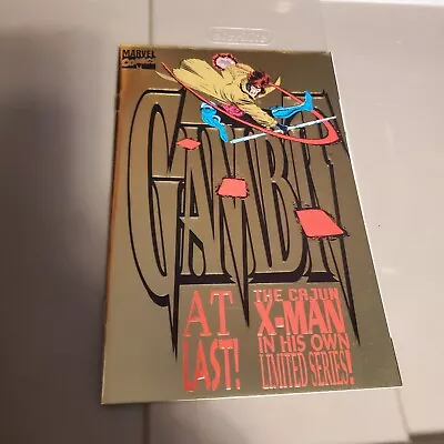 Gambit 1 Gold Foil Cover Variant Near Mint 1993 Rare • $500