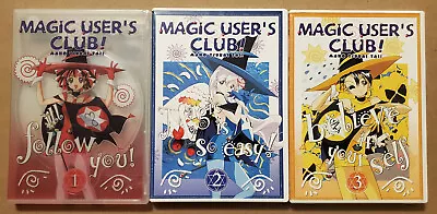 Magic Users Club (Volumes 1 2 And 3) (DVD) Anime Works Light Use • $9.99