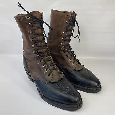 Chippewa Crazy Horse Midwestern Packer Osborn Bay Logger Boots Size 9.5 D • $109.20