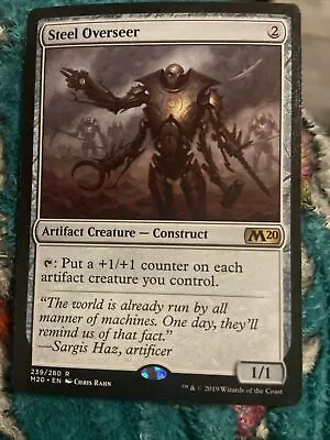 Magic The Gathering Steel Overseer NM • $2.24