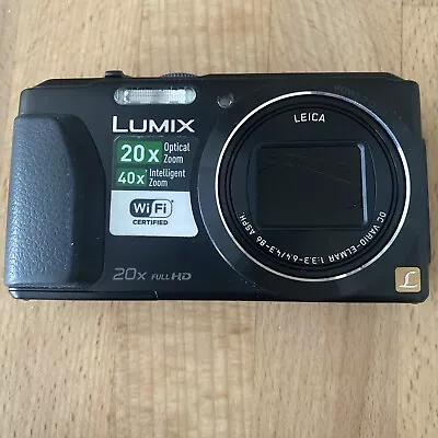 Panasonic LUMIX DMC-TZ40 18.1 MP Digital Camera - Black • £49.99