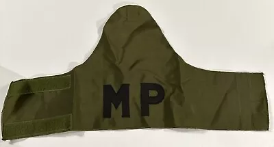 US Army Military Police MP Armband Brassard OD Green With Self-Adhesive Straps • $13.99