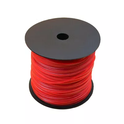 5 Lb .095  Square Red Commercial Trimmer Line Spool Roll Fits Echo Fits Stihl R • $38.89