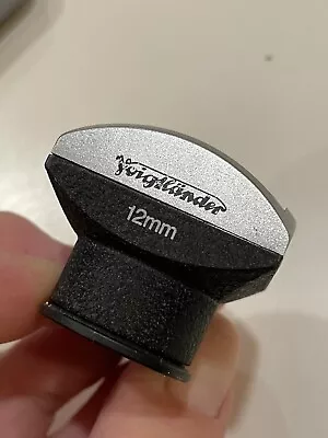 Voigtlander 12mm Metal Viewfinder Version 1 Rectangular EP • $175