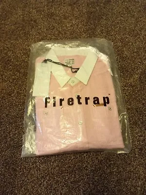 Firetrap XL Slimfit Pink Shirt • £5.50