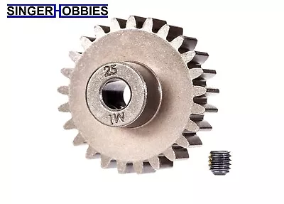 Traxxas 6492X Gear 25T Pinion 1.0 Metric Pitch 5mm (STEEL SPUR GEAR ONLY) TRA1 • $9.25