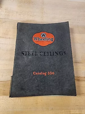 Wheeling Corrugating Company Steel Tin Ceiling Catalog 1930 • £33.76