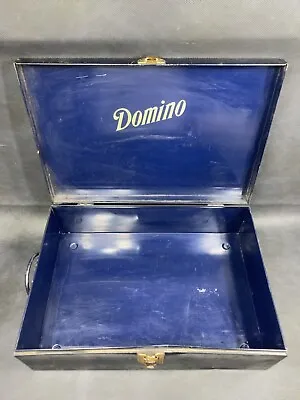 Domino Pure Cane Confectioners Sugar Metal Storage Box Vintage Chest • $24.95